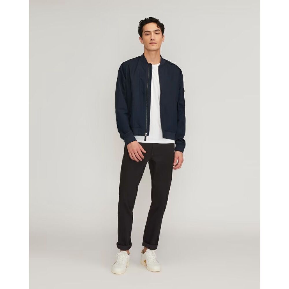 Everlane The Slim 4-Way Stretch Organic Jean | Uniform Black Mens Size 30x32 NWT